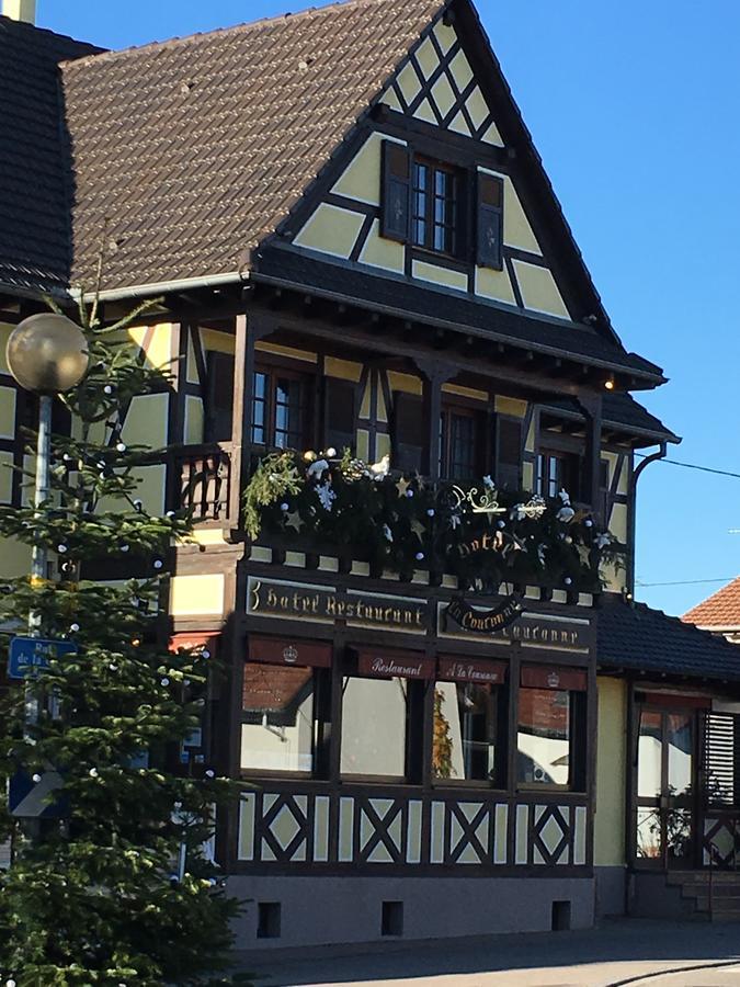 Hotel-Restaurant A La Couronne Kilstett Экстерьер фото